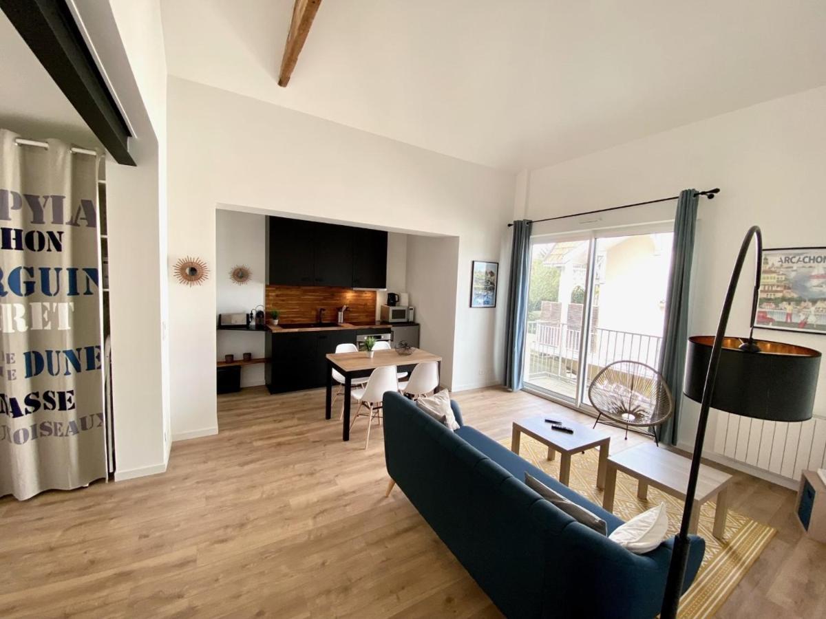 Chaleureux Appartement Aux Allures Nordiques Аркашон Екстериор снимка